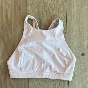 Pink Lululemon Free to Be Serene Bra High-Neck 4